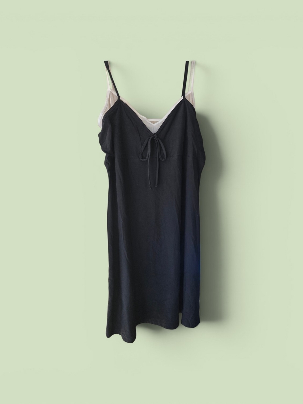 Target Black Slip Dress with White Price Tag